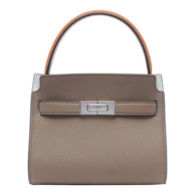Tory Burch Lee Radziwill Handbag In Brown