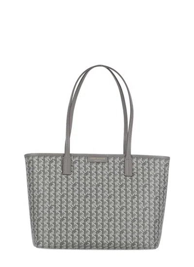 Tory Burch Ever-ready Shopping Bag In Gray