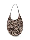 Tory Burch Animal Print Hobo Bag Pierced In Multi