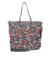 Tory Burch Printed Nylon Tote Bag In Multicolor