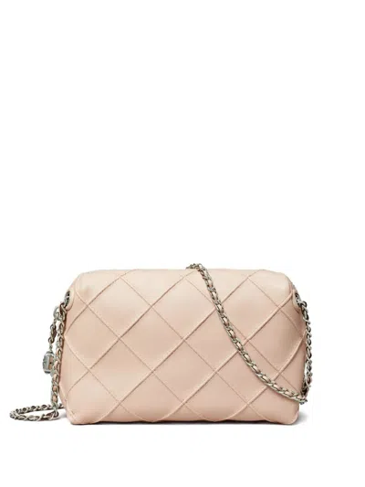 Tory Burch Fleming Soft Leather Crossbody Bag In Pink
