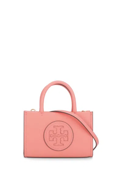 Tory Burch 'ella' Bio Mini Tote Bag In Pink