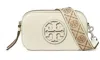 Tory Burch Miller Mini Leather Camera Bag In White