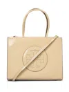 Tory Burch Ella Tote Small Vanilla Bag In White