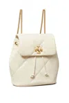 Tory Burch Small Kira Diamond Quilted Leather Backpack
