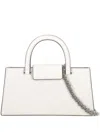 Tory Burch Fleming East-west Shopper Bag In White