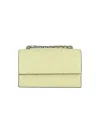 Tory Burch Fleming Small Shoulder Bag In Yellow