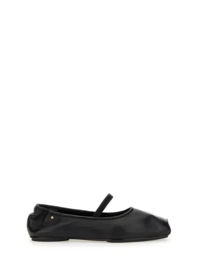 Tory Burch Mary Jane Ballet In Perfect Black/perfect Black