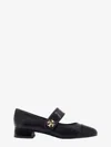 Tory Burch Flat Shoes In Black