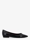Tory Burch 'ballet Flats With Patent Pointed Toe In Black