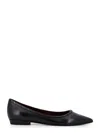 Tory Burch 'ballet Flats With Patent Pointed Toe In Black