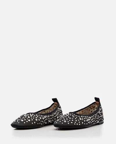 TORY BURCH BALLERINAS WITH CRYSTALS