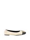 Tory Burch Woman Ballet Flats Chocolate Brown Size 8 Leather