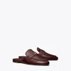 Tory Burch Ballet Backless Loafer In Burgundy