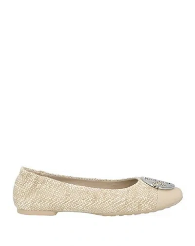 Tory Burch Ballet Flats In Neutral