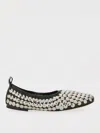 Tory Burch Studded Ballet In Black