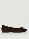 Tory Burch Ballet Flats  Woman Color Brown In Brown