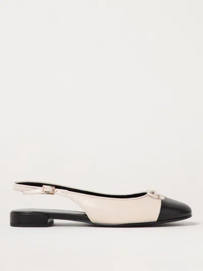 TORY BURCH BALLET FLATS TORY BURCH WOMAN COLOR WHITE,G78043001