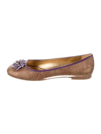 Pre-owned Tory Burch Ballet Flats W/ Tags In Multi