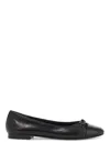 Tory Burch 'ballet Flats With Patent Pointed Toe In Black
