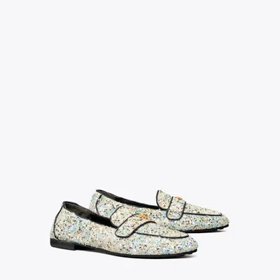 Tory Burch Ballet Loafer In Multi Sequin/black