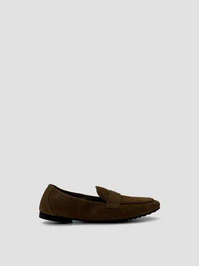 Tory Burch Ballet Loafer In Brown