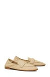 Tory Burch Ballet Loafer In Sand Stone