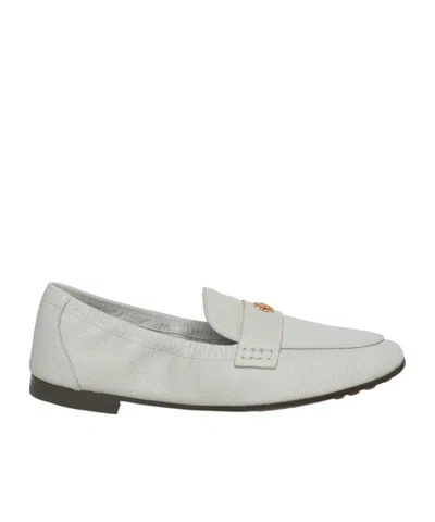 Tory Burch Ballet Loafer Shoes In White