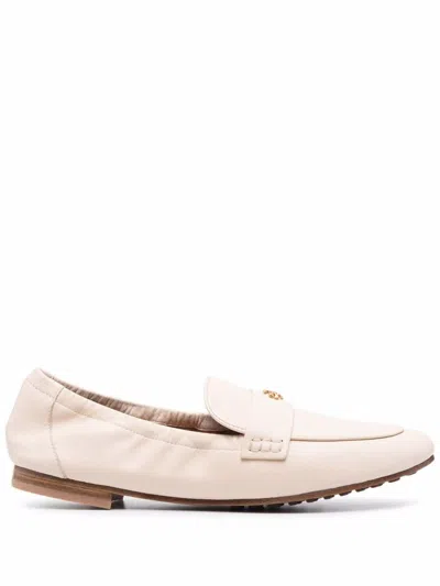 Tory Burch Ballet Loafer In White