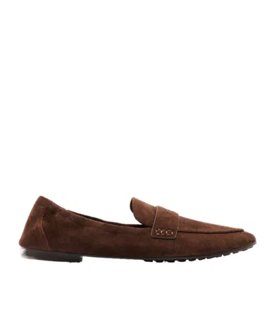 Tory Burch Ballet Loafers In Brown