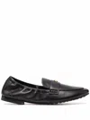 Tory Burch Nappa Leather Ballerina In Black