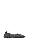 Tory Burch Ballerina With Crystals In Black