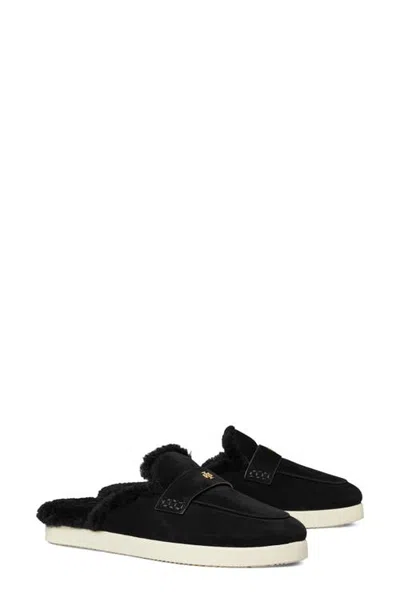 Tory Burch Ballet Sport Genuine Shearling Mule In Multi