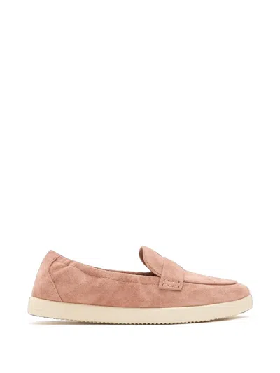 Tory Burch Ballet Sport Suede Loafers In Pink