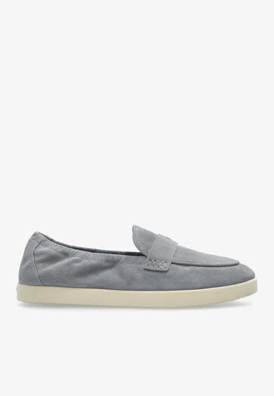 TORY BURCH BALLET SPORTS SUEDE LOAFERS