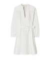 Tory Burch Collared Belted Shirt Dress