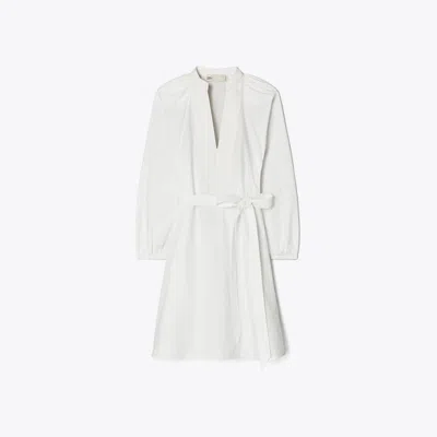 TORY BURCH BALLOON SLEEVE COTTON TUNIC DRESS