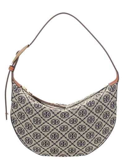 Tory Burch "balloon T Monogram" Bag In Orange