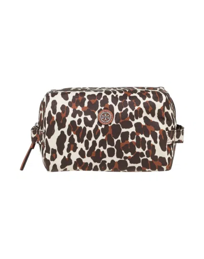 Tory Burch Beauty Cases In Brown