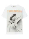 Tory Burch Printed Cotton T-shirt