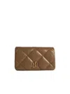 Tory Burch Beige Leather Wallet In Beige