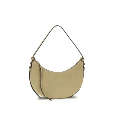 Tory Burch Beige Calf Leather Bos Taurus Handbag In Pink