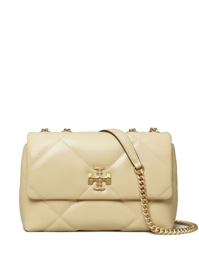 TORY BURCH WOMEN BEIGE KIRA DIAMOND SMALL SHOULDER BAG, ONESIZE LUXURY SHOULDER BAGS FOR WOMEN DARVEYS