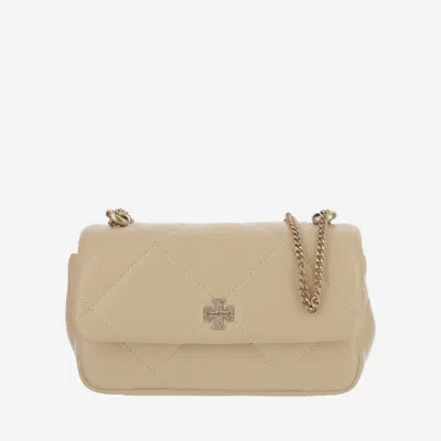 Tory Burch Beige Kira Mini Shoulder Bag