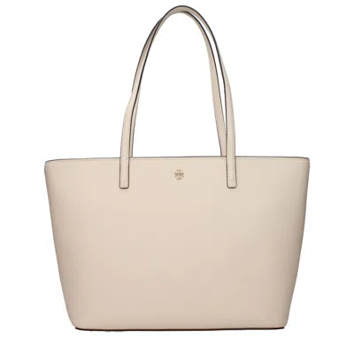 Tory Burch Beige Leather Shoulder Bag
