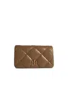 Tory Burch Beige Leather Wallet In Beige