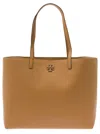 Tory Burch Beige Mcgraw Tote Bag In Beige