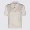 Tory Burch Polo Shirt In French Cream