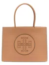 Tory Burch Small Ella Tote Bag In Beige