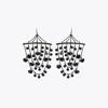 Tory Burch Bell Earrings In Black
